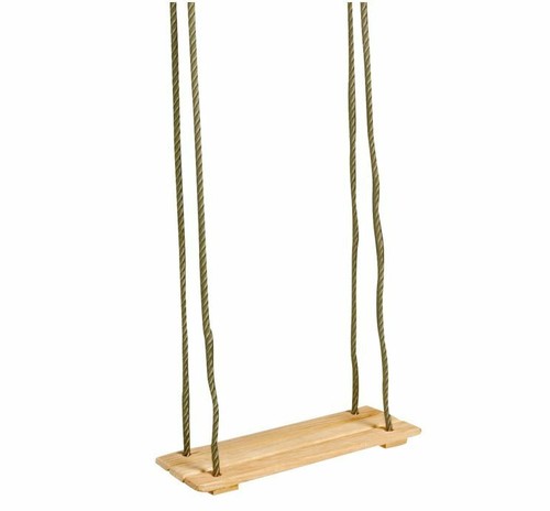 Brettschaukel aus holz - brettschaukel,