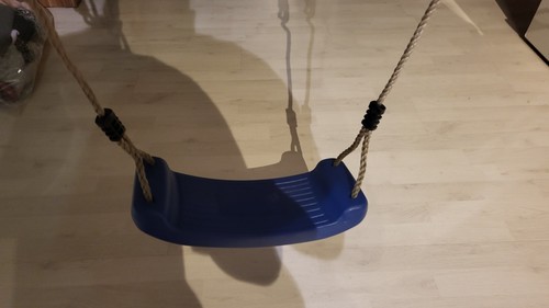 Blauen schaukelsitz fläche - blauen, schaukelsitz-fläche