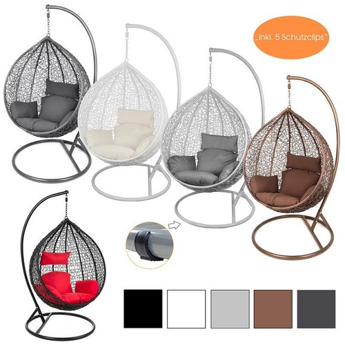 Polyrattan hängesessel - polyrattan,