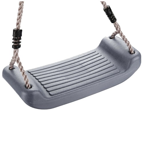 Schaukelsitz grau mit seil - grau,